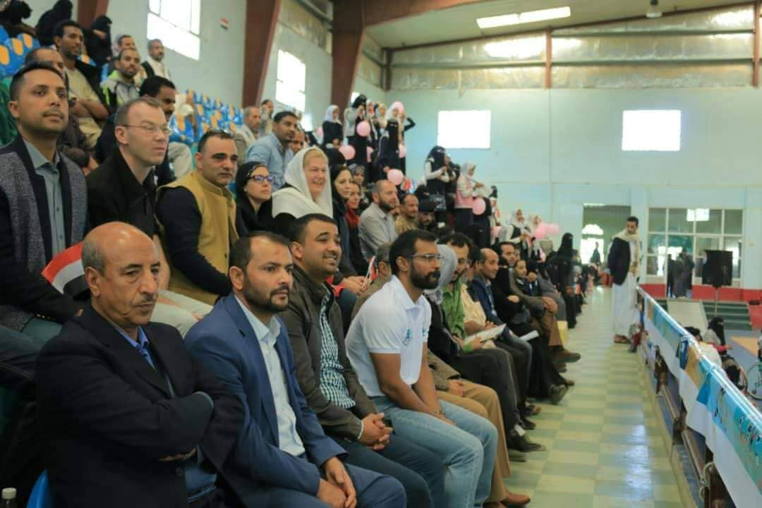 بعدمرور إسبوع من المشاركات في بطولة السلة للسيدات،،، حضور رسمي كبير لتكريم أبطالها من الاشخاص ذوي لإعاقة 