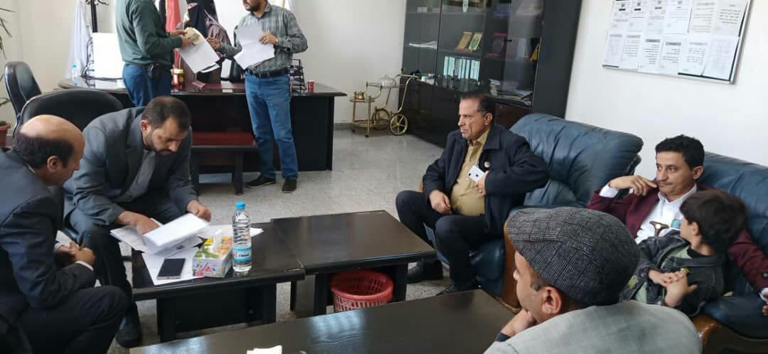 لقاء موسع جمع رئاسة هيئة مستشفي الثورة العام وقيادة صندوق رعاية وتأهيل المعاقين ..