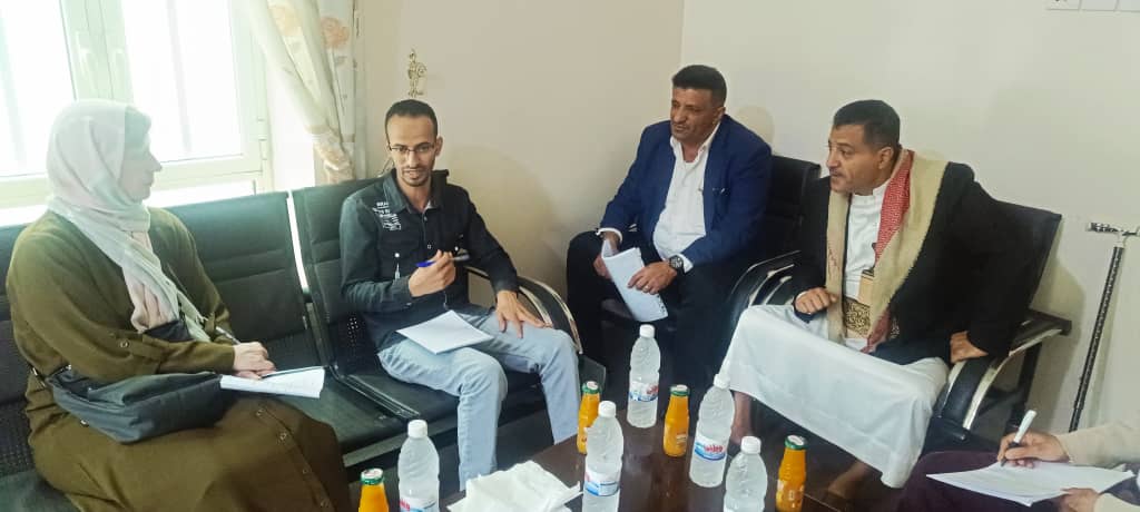 اجتماع مشترك مع الصليب الأحمر الدولي وصندوق رعاية وتأهيل المعاقين محافظتى إب وتعز لمناقشة خدمات الأطراف الصناعية