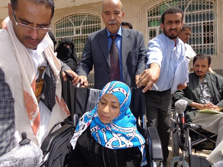 الهمداني: سنسعى لتقديم كل ما من شانه خدمة الاشخاص ذوي الاعاقة