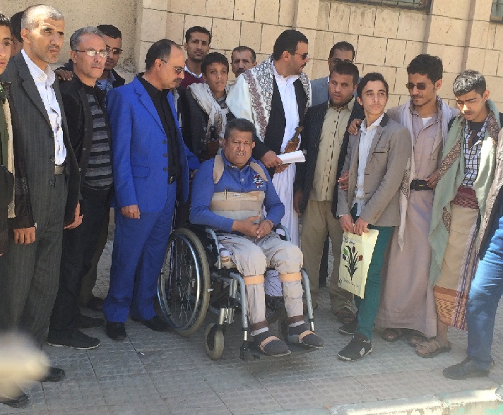 الديلمي يحضر دور الاستلام والتسليم بمركز النور للمكفوفين بصنعاء