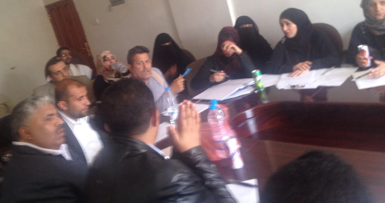 نائب المدير التنفيذي بصندوق رعاية وتأهيل المعاقين يعقد اجتماعا موسعا مع مدراء الادارات