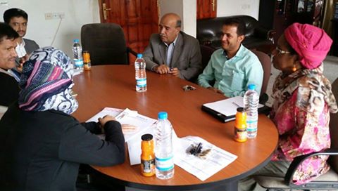 صندوق رعاية المعاقين يبحث مجالات التعاون مع اللجنة الدولية للصليب الاحمر