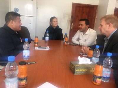 الديلمي يستقبل المدير الجديد لمشروع التأهيل الحركي في ...